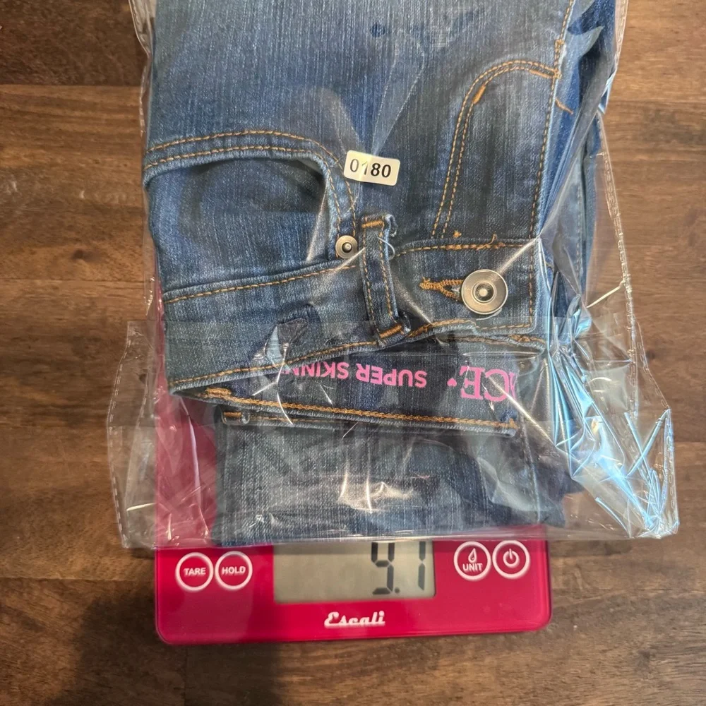 The Children's Place Super Skinny Blue Jeans,‎ Size Kids 8 Slim